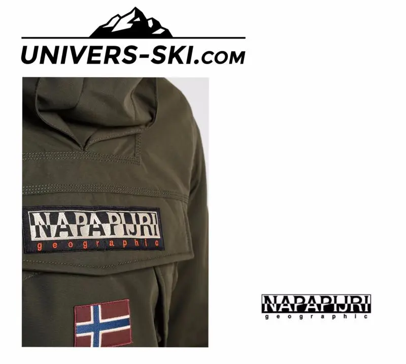 Veste Parka NAPAPIJRI Skidoo KAKI Homme 2023 â Image 2