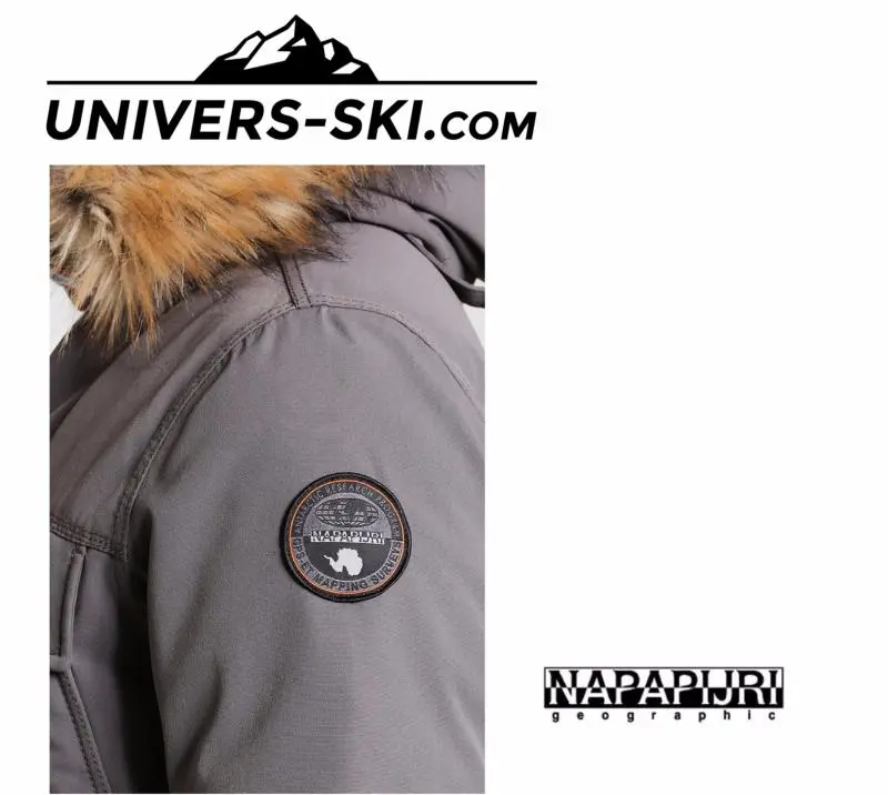 Parka NAPAPIJRI Homme Skidoo Open Long Gris 2023 â Image 3