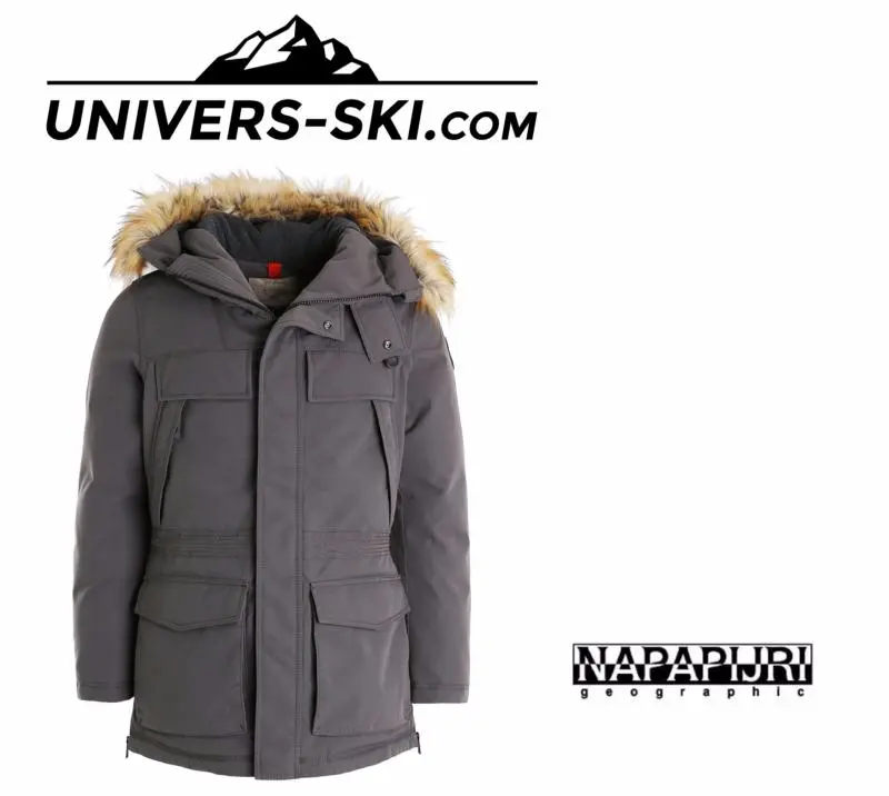 Parka NAPAPIJRI Homme Skidoo Open Long Gris 2023