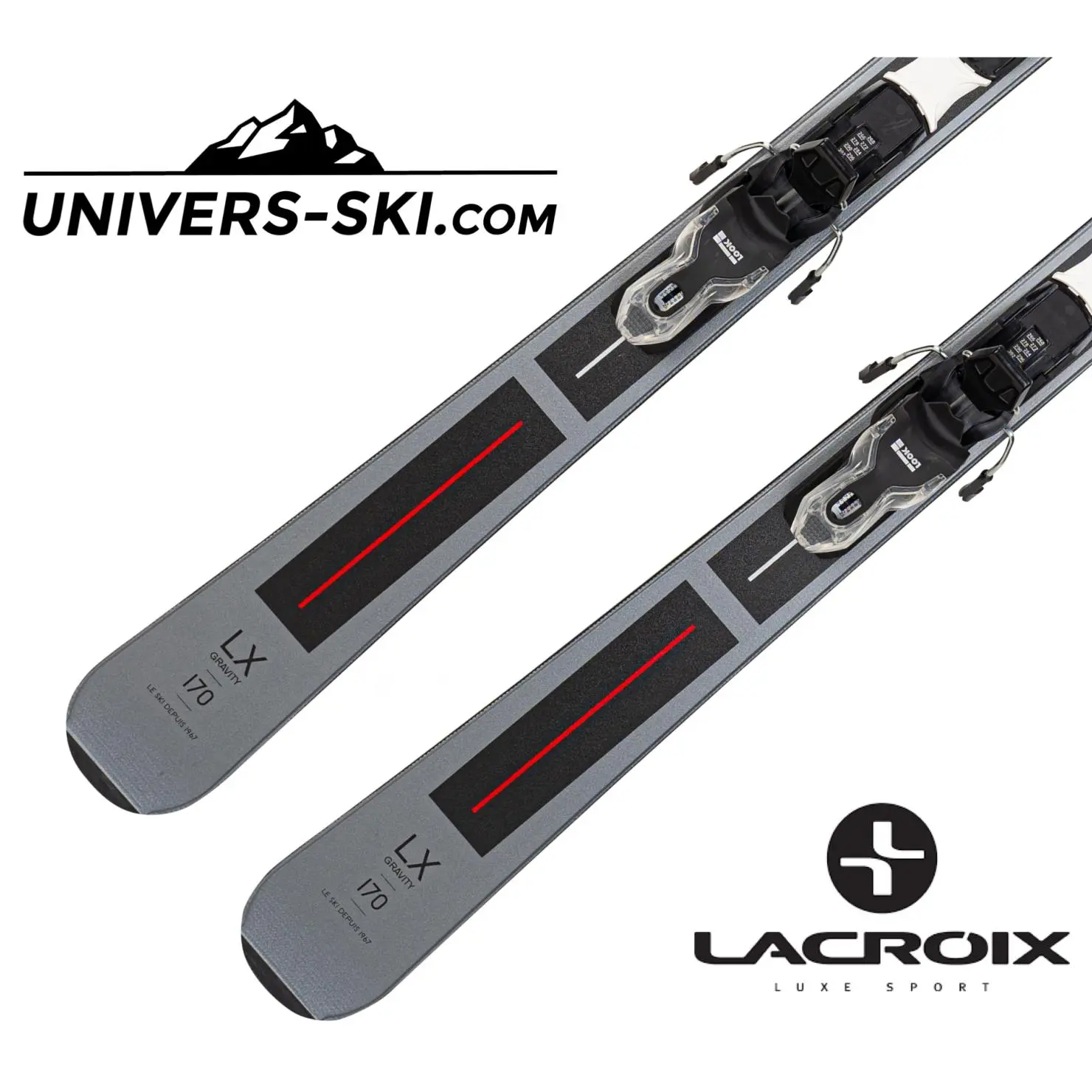 Ski Lacroix Gravity 2023 + Fixations NX 10 Xpress – Image 4