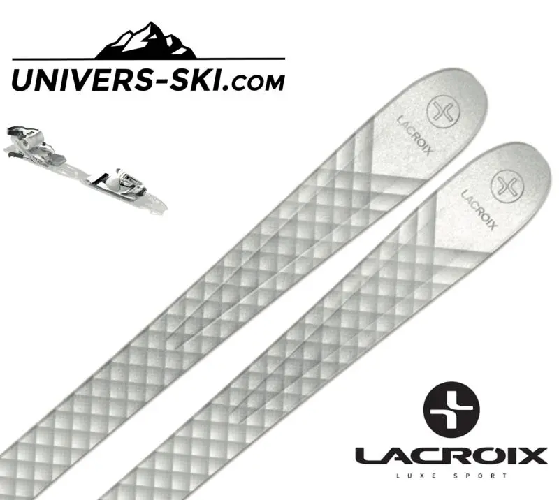 Ski LACROIX Pearl Femme TEST 2020 + Fixations X Press 10 – Image 2