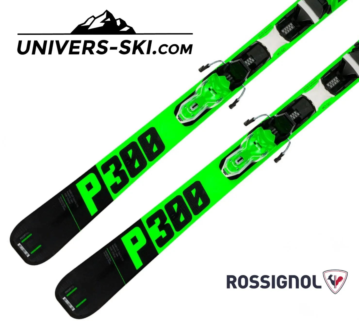 Ski ROSSIGNOL PURSUIT 300 2018 + Xpress 11 Black Green – Image 4