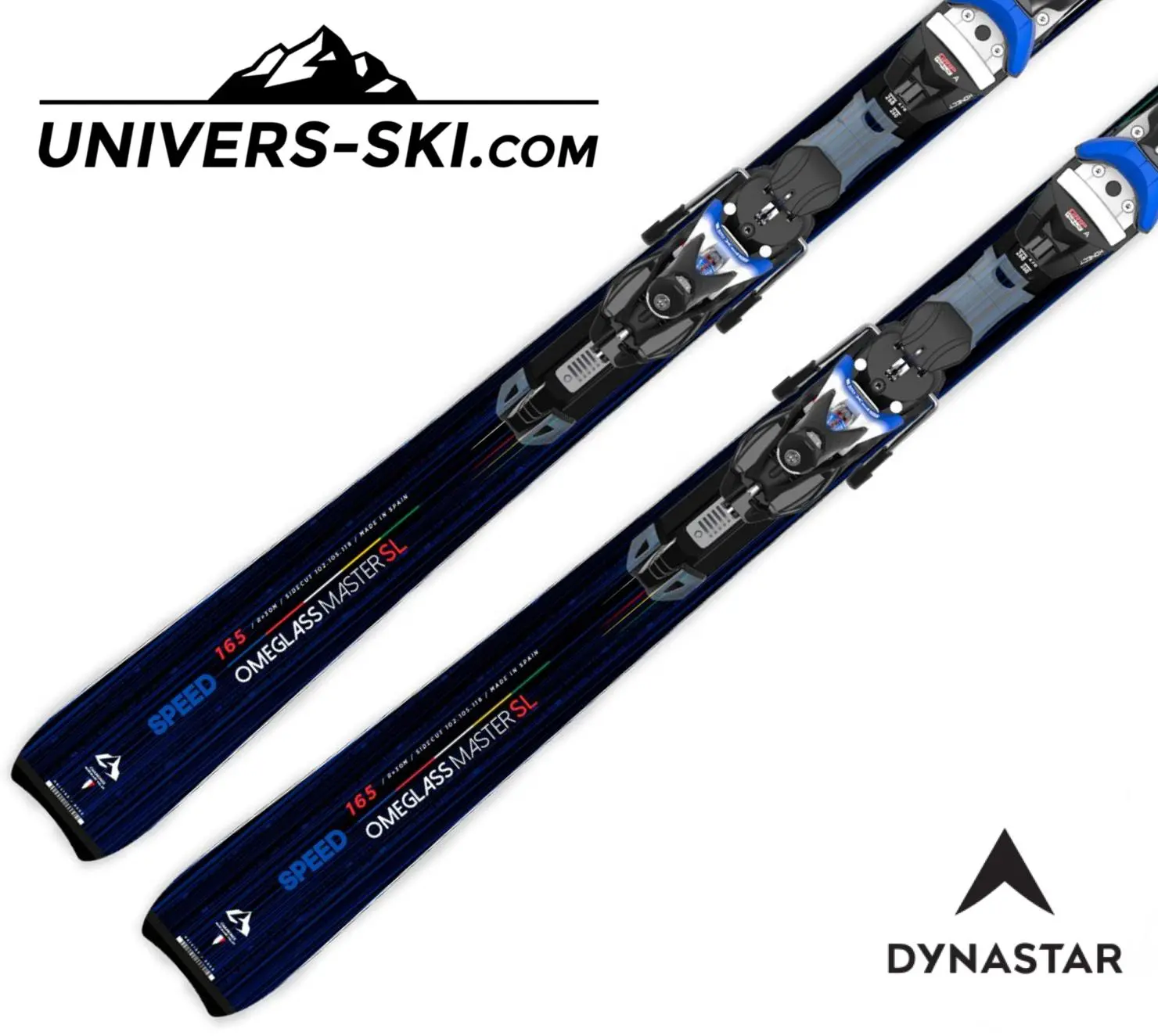 Skis Dynastar Speed Omeglass Master SL LTD Clément Noël 2023 + SPX12 Konect – Image 4