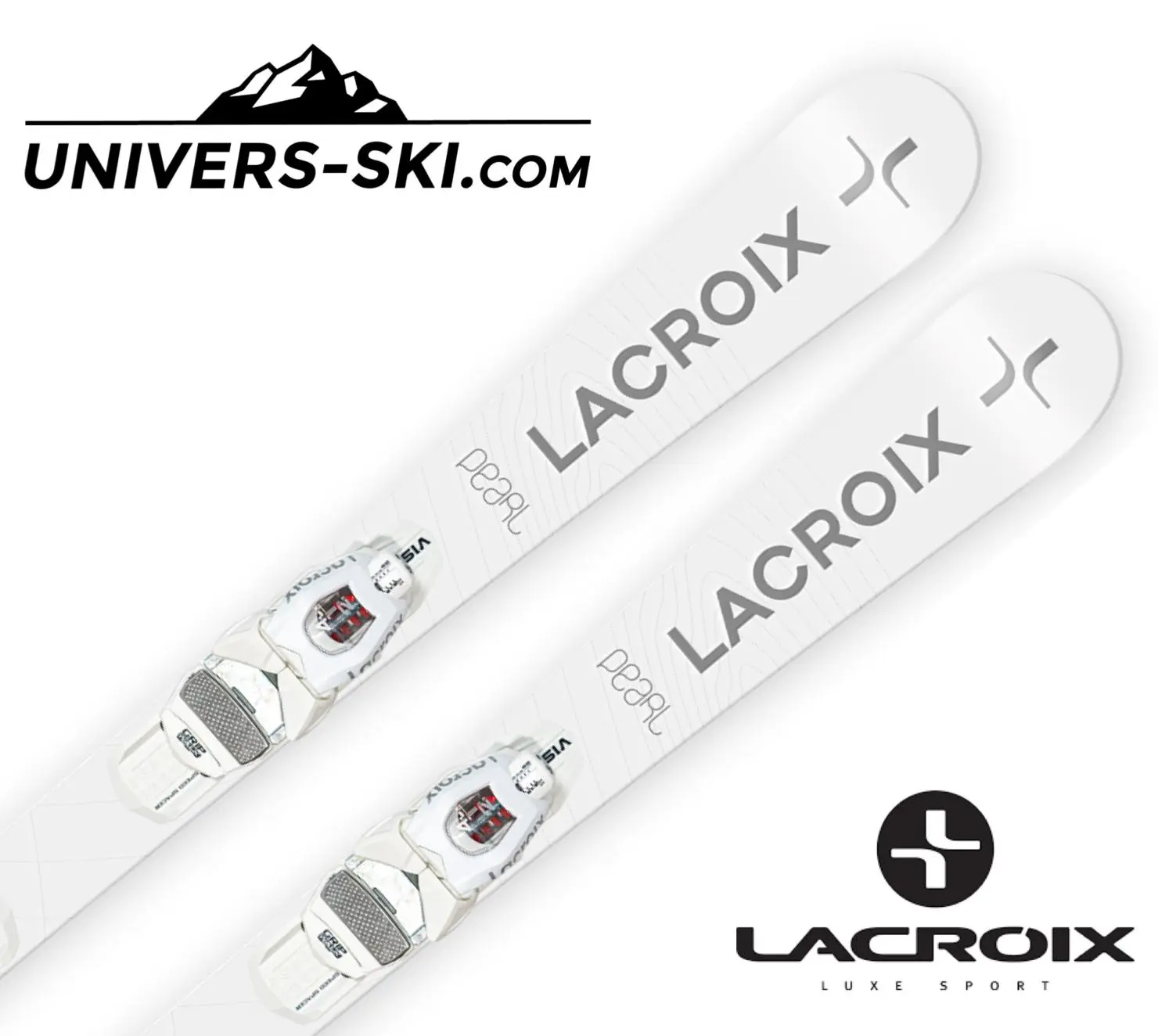 Ski LACROIX Pearl Femme 2023 + Fixation Vist – Image 2