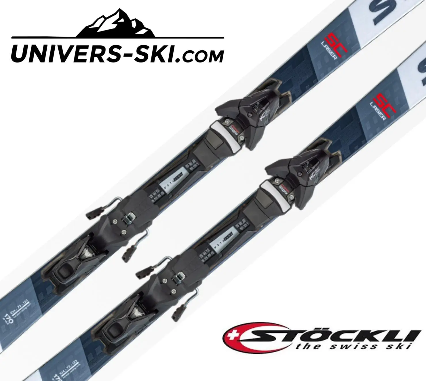 Ski Stockli Laser SC 2023 + Fixation MC 11 Pack – Image 3