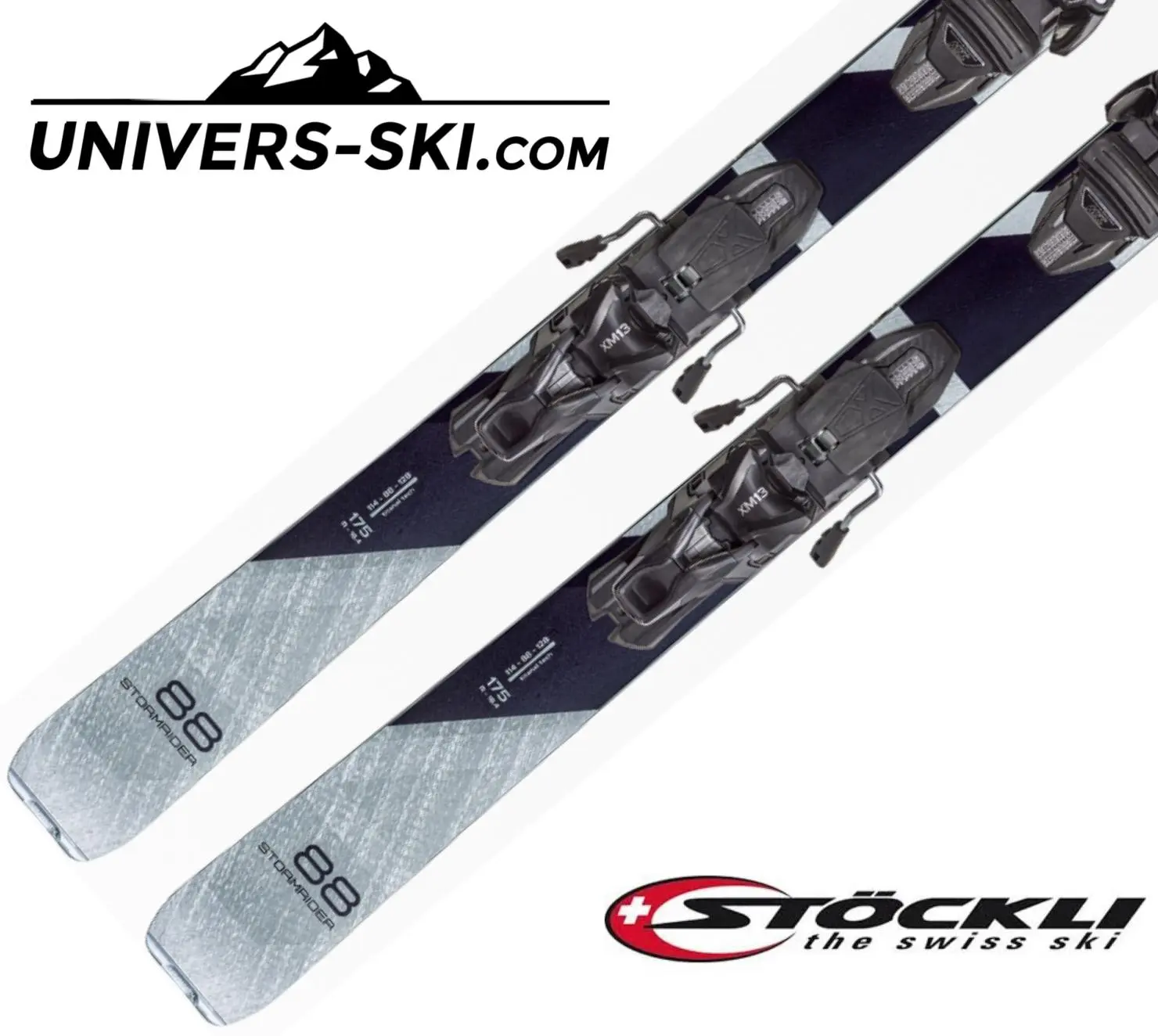 Ski Stockli Stormrider 88 2023 + Fixation DXM 13 – Image 4