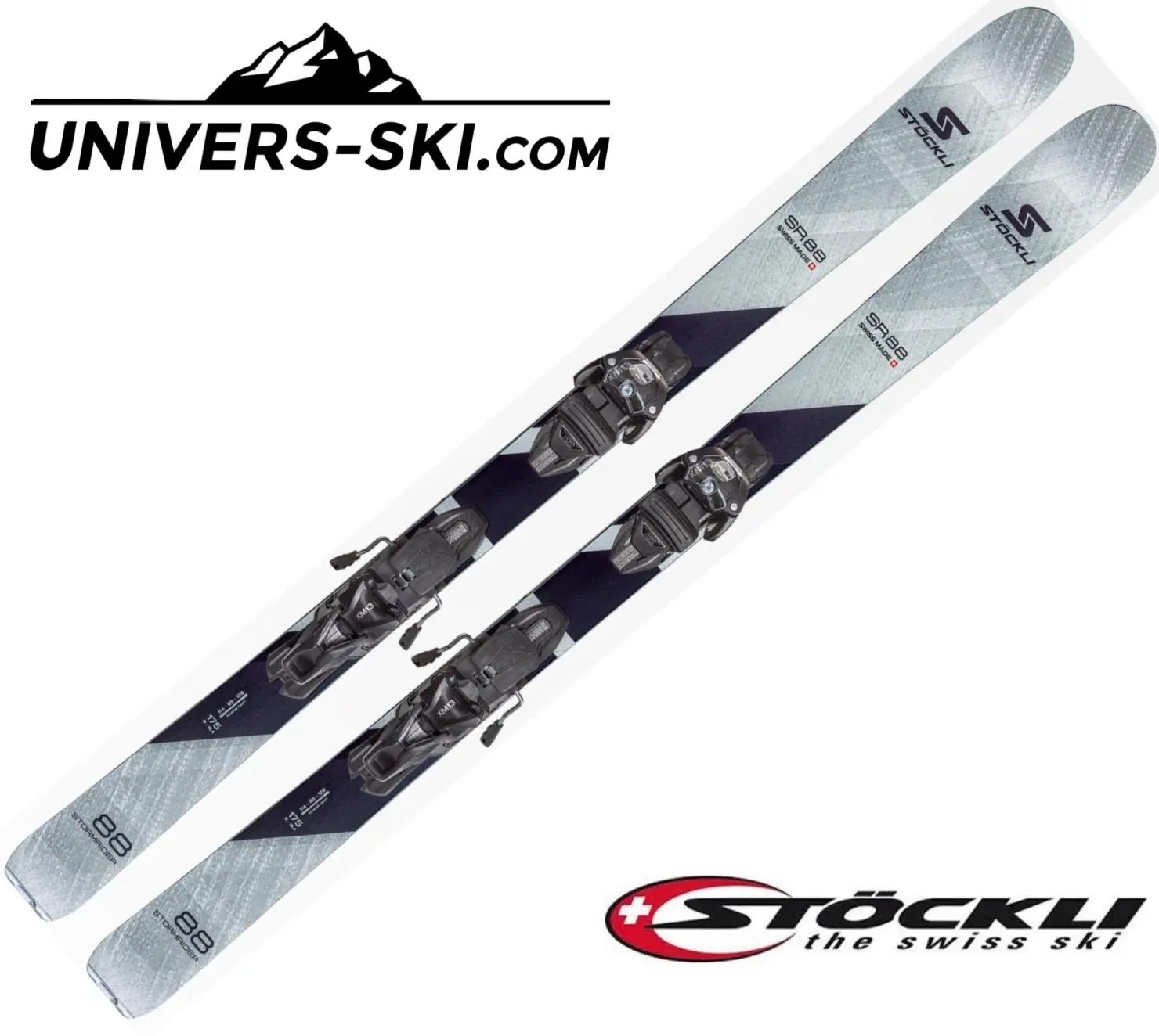 Ski Stockli Stormrider 88 2023 + Fixation DXM 13