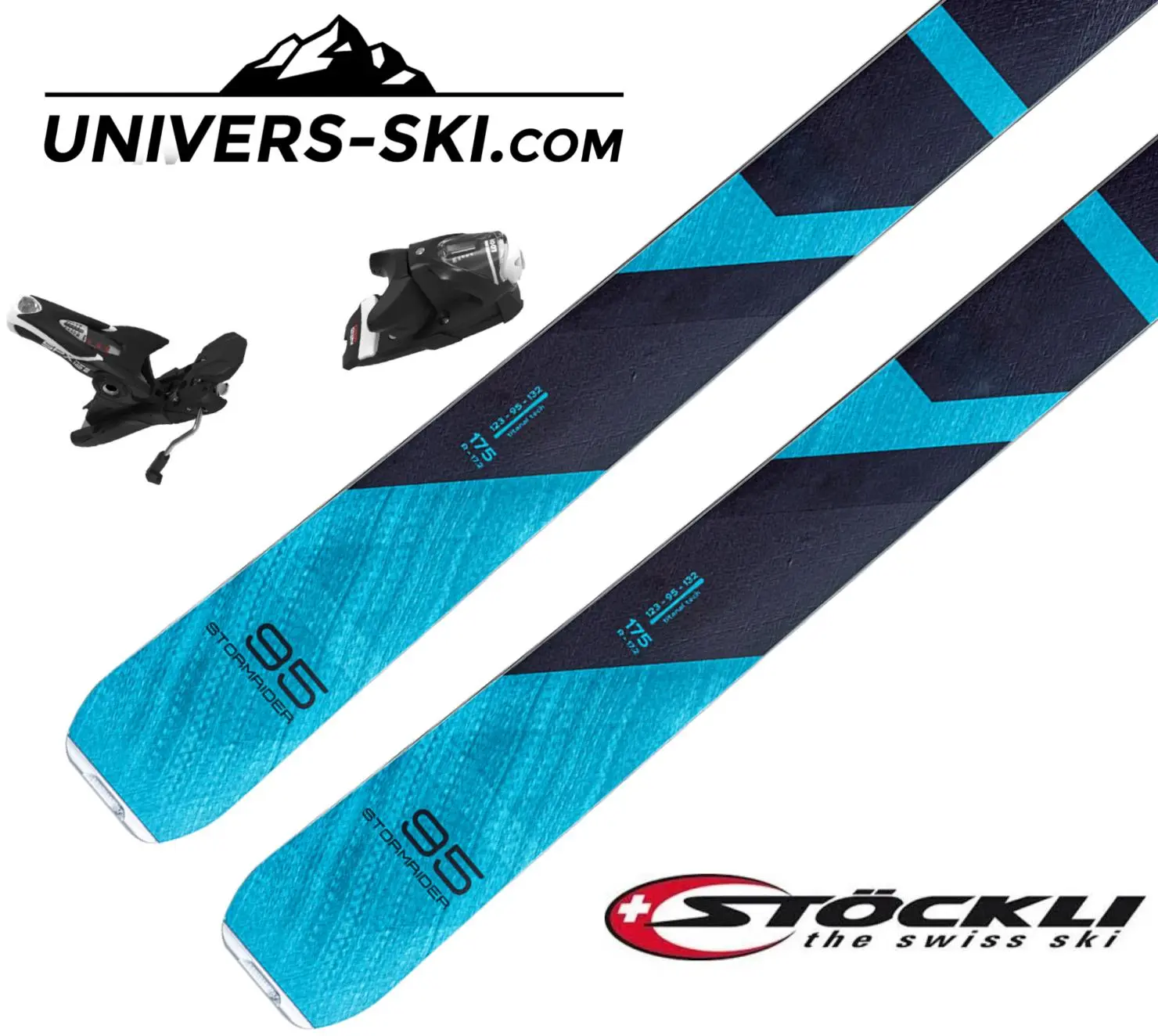 Ski Stockli Stormrider 95 2023 + Fixations SPX 12 (Look) – Image 4