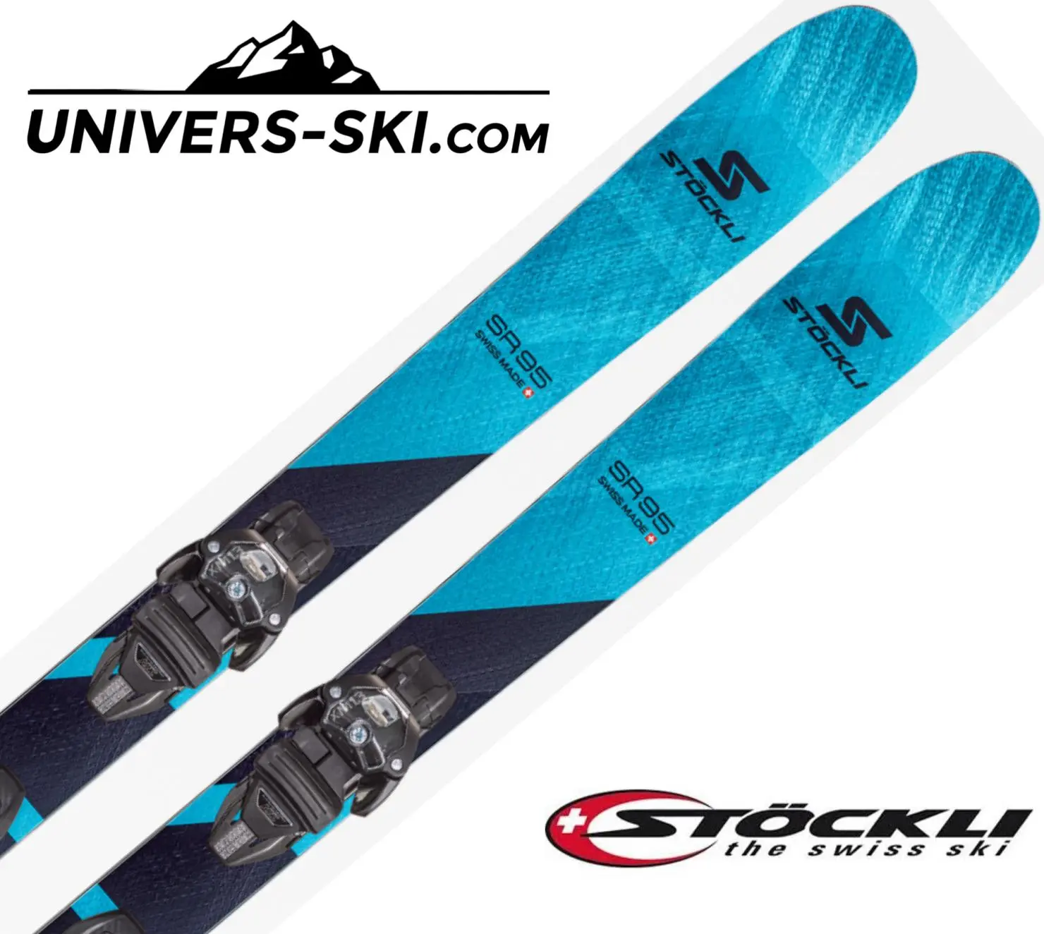 Ski Stockli Stormrider 95 2023 + Fixations DXM 13 – Image 2