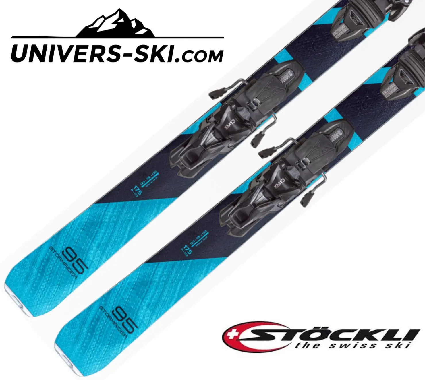 Ski Stockli Stormrider 95 2023 + Fixations DXM 13 – Image 4