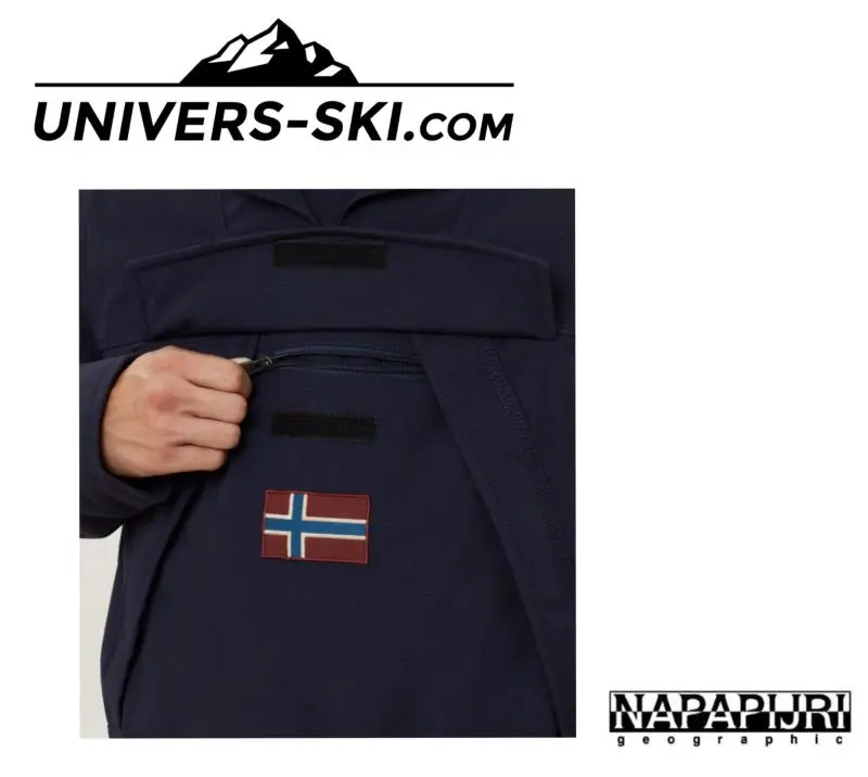 Veste Parka NAPAPIJRI Skidoo Homme Bleu Marine 2023 â Image 2