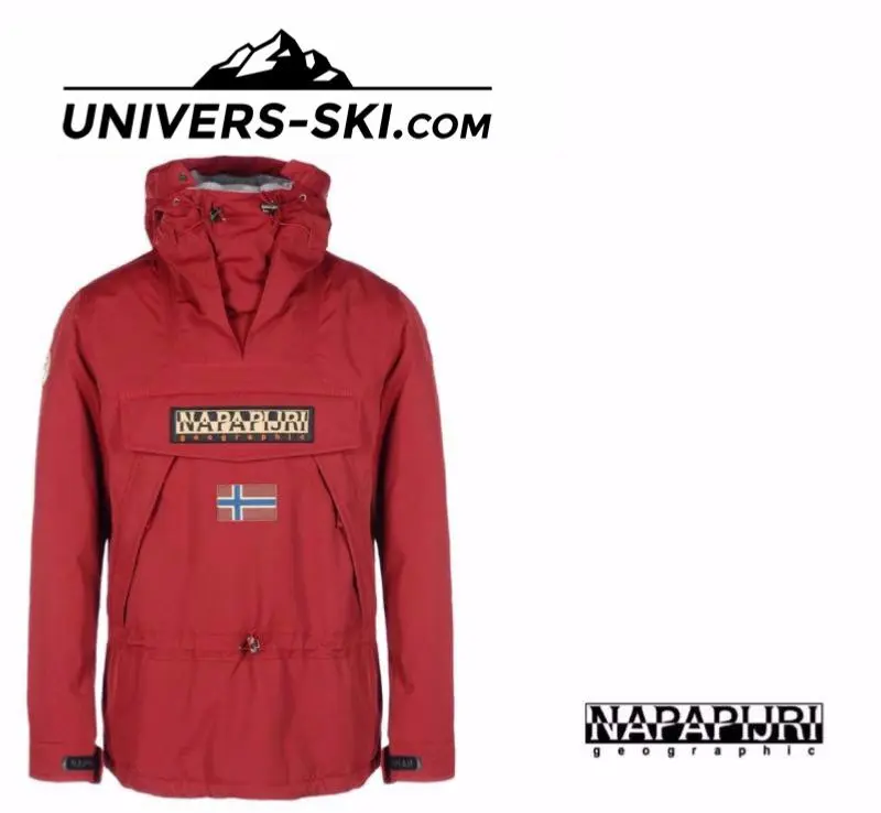 Veste Parka NAPAPIJRI Homme Mineral Rouge Bordeaux 2023