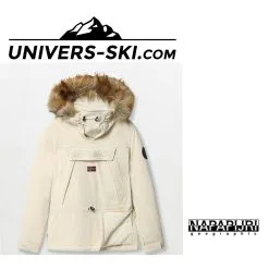 Veste NAPAPIJRI Skidoo Femme Beige Eco FUR 2023