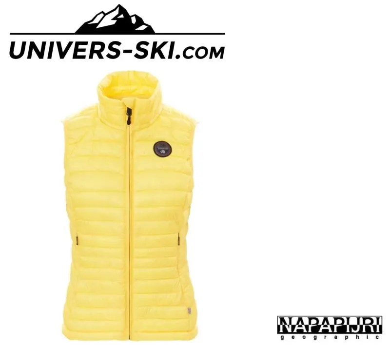 Gilet Sans Manches NAPAPIJRI Aerons Femme Jaune 2023