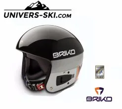 Casque De Ski BRIKO Vulcano FIS 6.8 NOIR ADULTE 2023