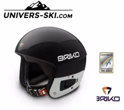Casque De Ski Junior BRIKO Vulcano FIS 6.8 Noir 2023