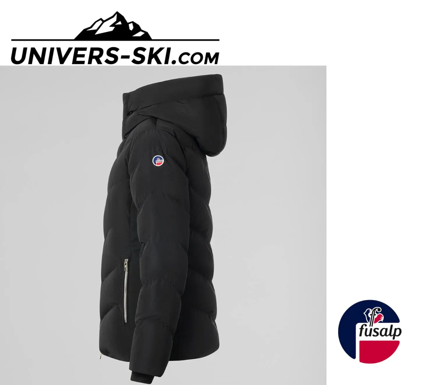 Veste De Ski FUSALP Femme Delphine II Noir 2023 â Image 2