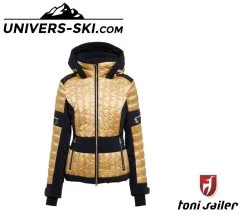 Veste De Ski Femme TONI SAILER Bella Splendid Golden Beige 2023