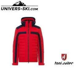 Veste De Ski Homme TONI SAILER Louis Rouge 2023