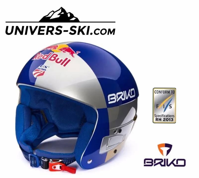Casque De Ski BRIKO Vulcano RED BULL LINDSAY VONN FIS Adulte 2023