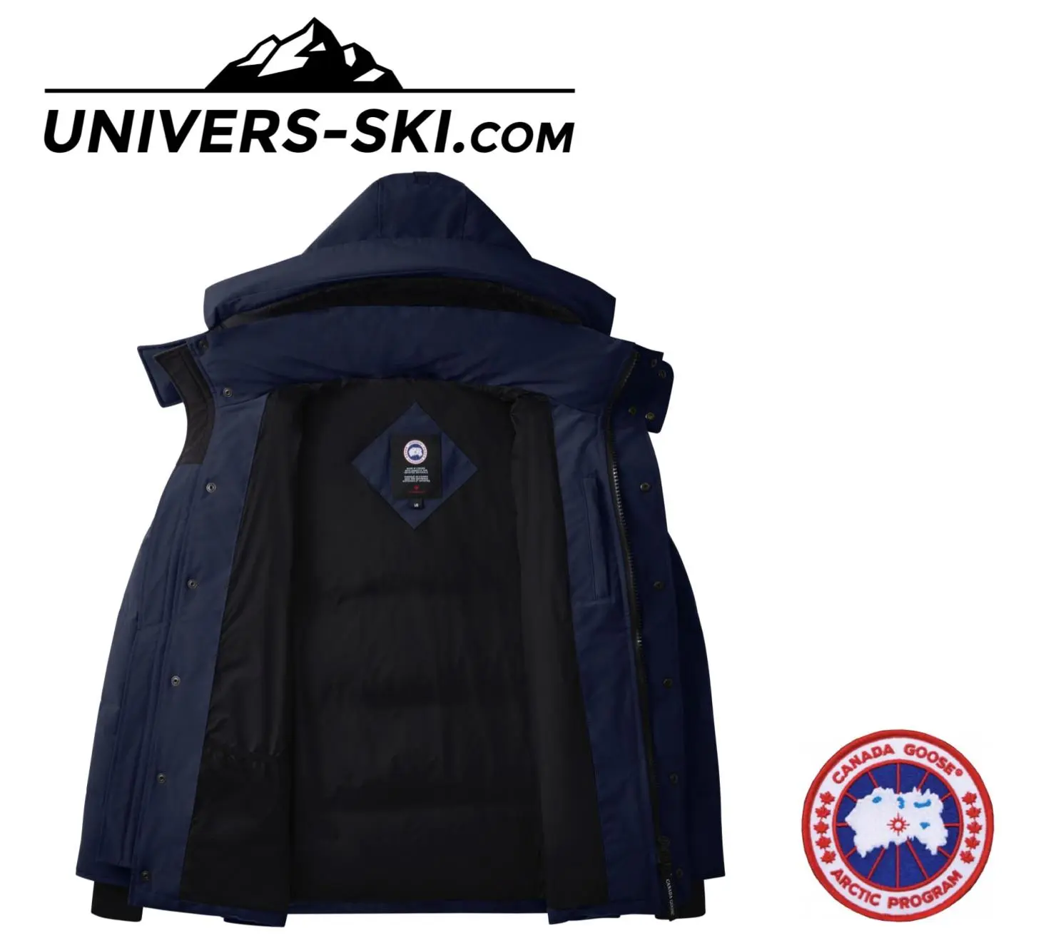 Parka CANADA GOOSE Wyndham Homme Atlantic Navy 2023 â Image 3