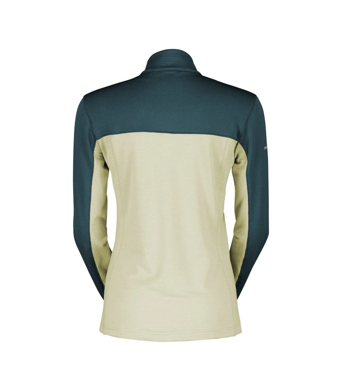 Rossignol W PULLOVER DEFINED LIGHT ARUBA GREEN / PALE YELLOW – Image 2